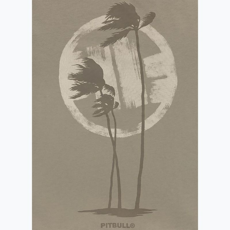 Koszulka męska Pitbull Palms light grey harbour 7