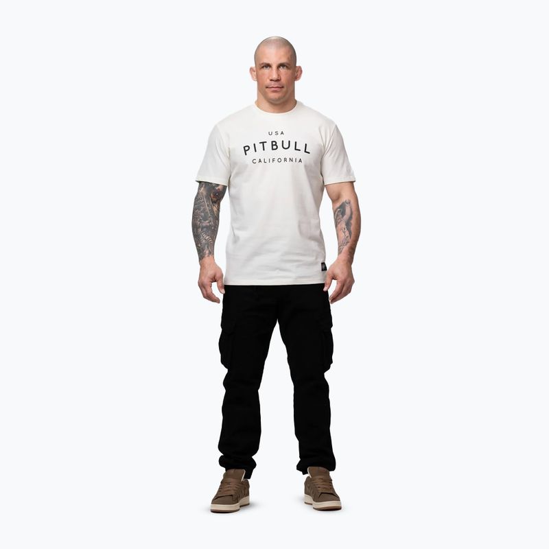 Koszulka męska Pitbull USA CAL Big Logo white 2
