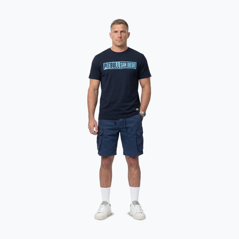 Koszulka męska Pitbull Eighty Nine Dog dark navy 2