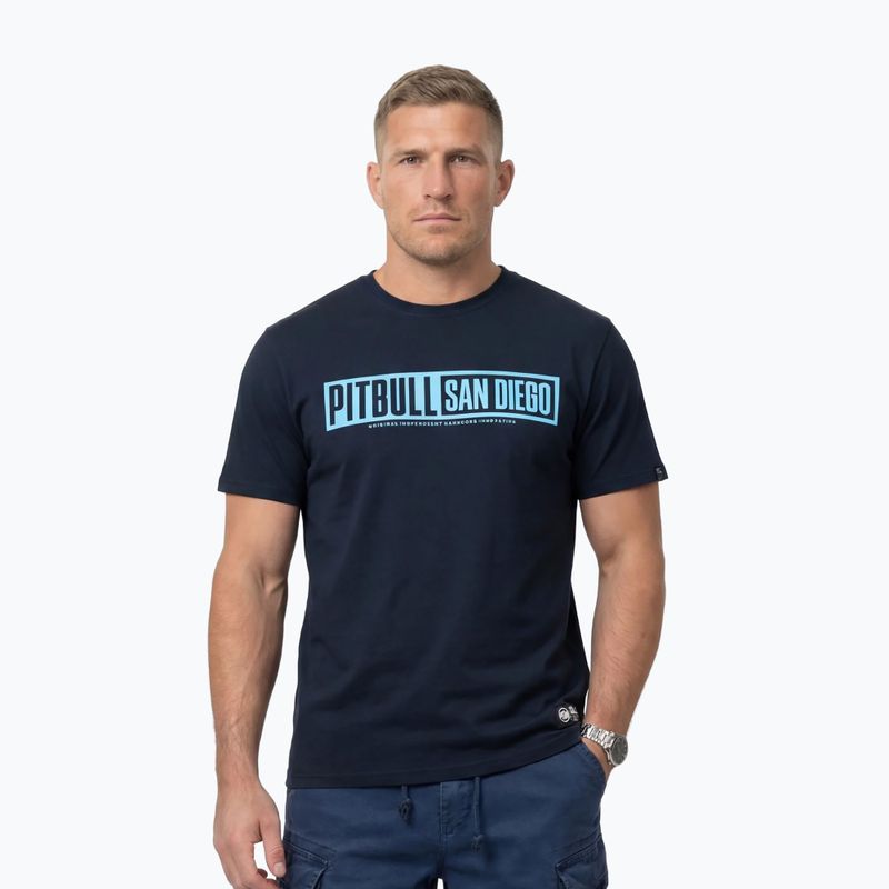 Koszulka męska Pitbull Eighty Nine Dog dark navy 4