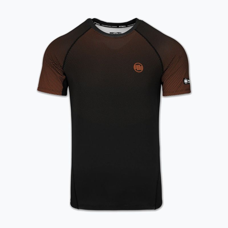 Rashguard męski Pitbull Belt Rashguard brown 3
