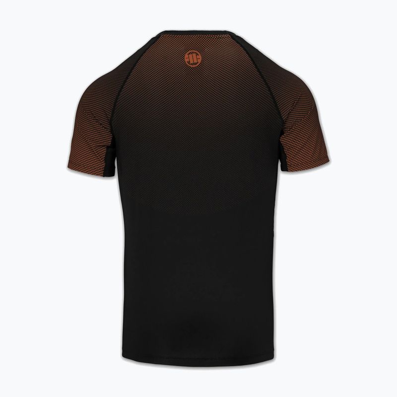 Rashguard męski Pitbull Belt Rashguard brown 4