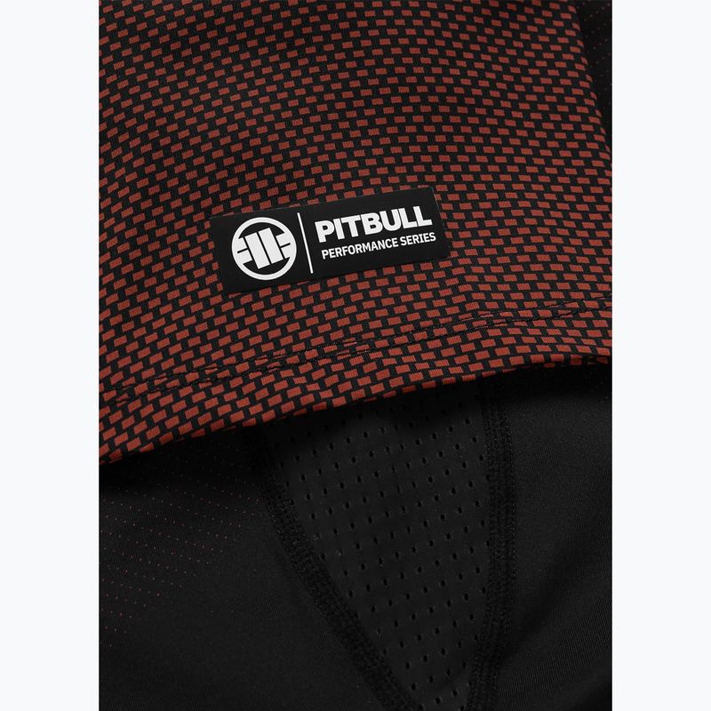 Rashguard męski Pitbull Belt Rashguard brown 7