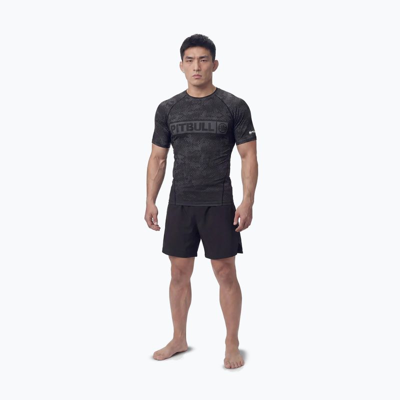 Rashguard męski Pitbull Hex Camo Hilltop Rashguard olive 2