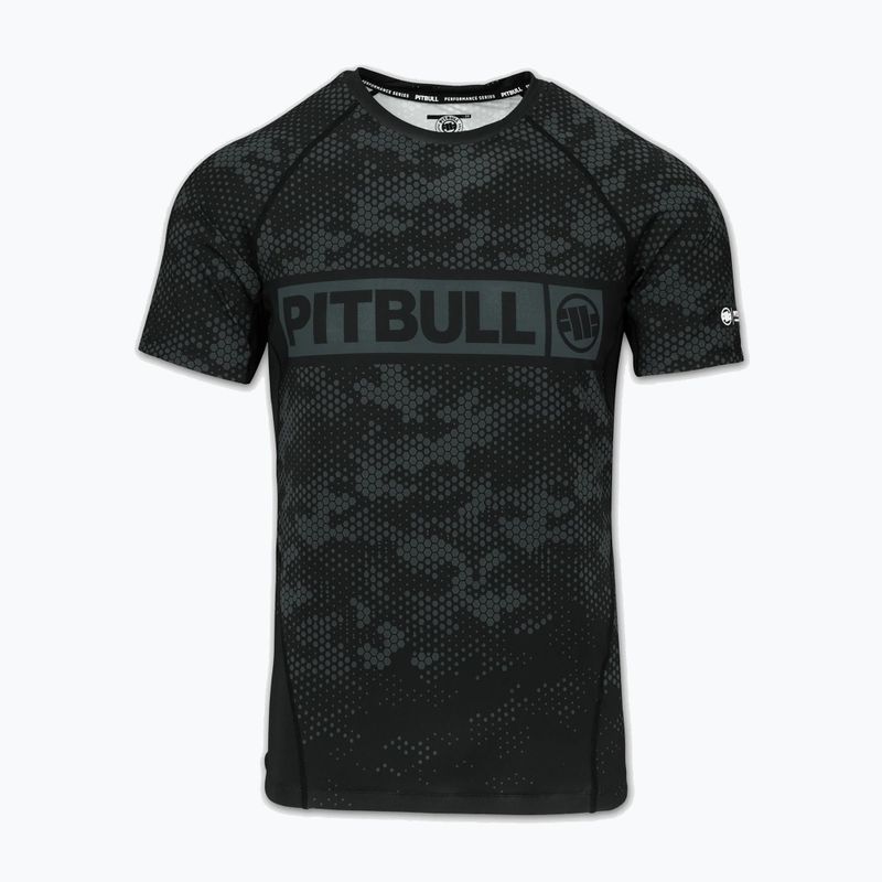 Rashguard męski Pitbull Hex Camo Hilltop Rashguard olive 3