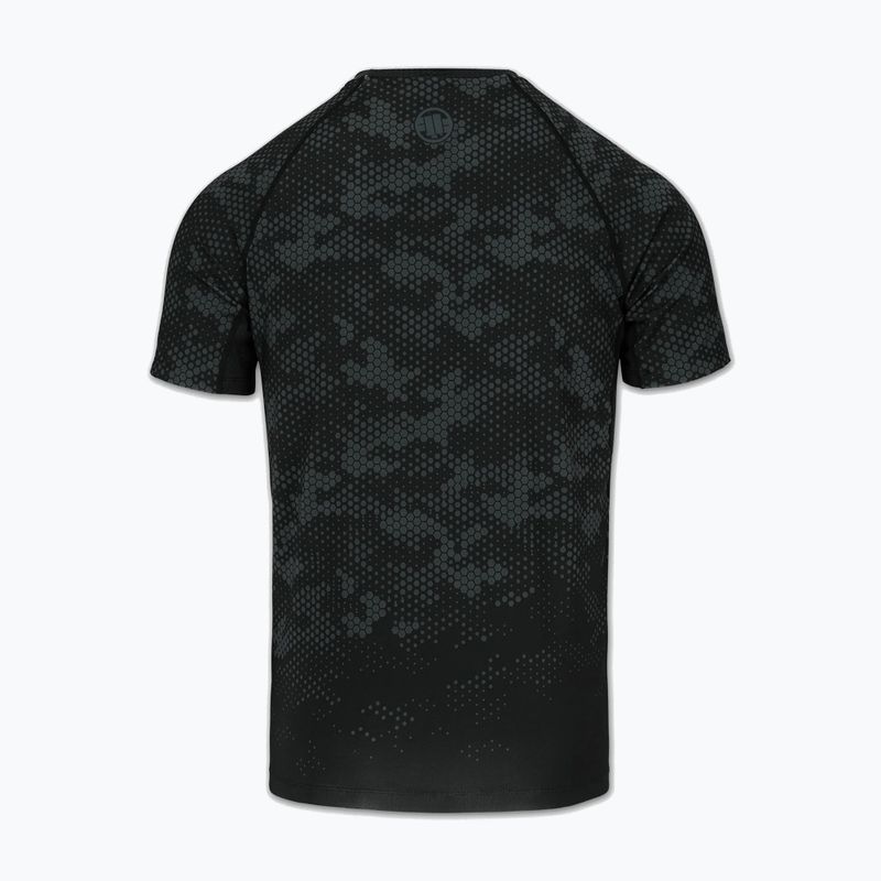 Rashguard męski Pitbull Hex Camo Hilltop Rashguard olive 4