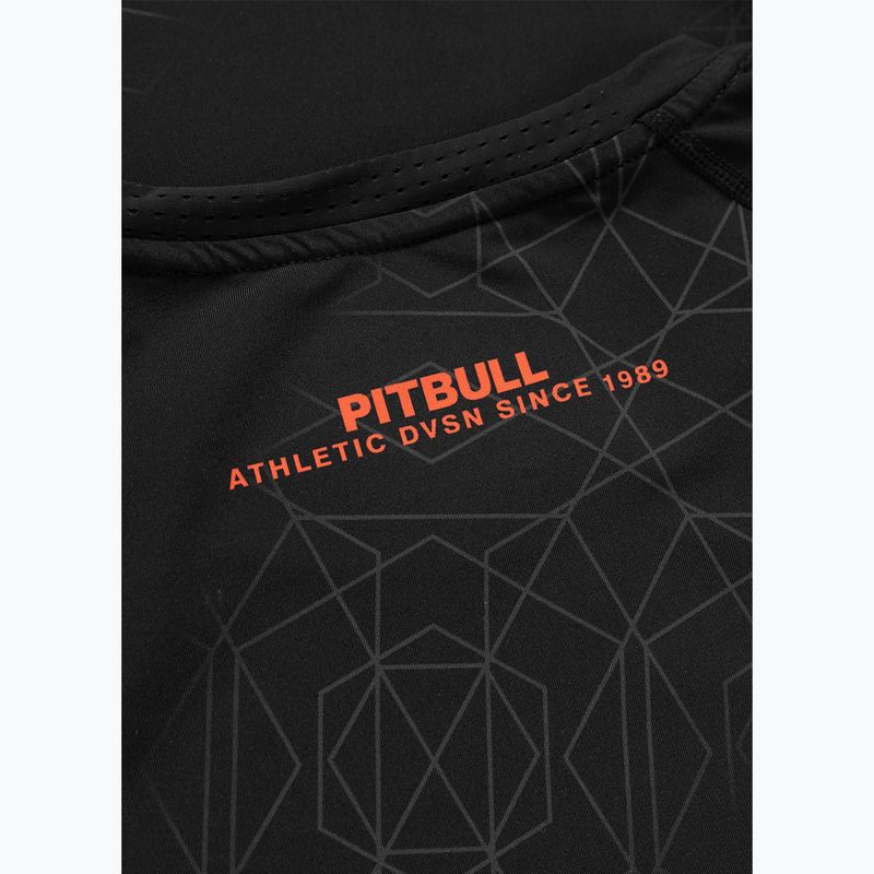 Rashguard męski Pitbull Ray Rashguard fluo/red 6