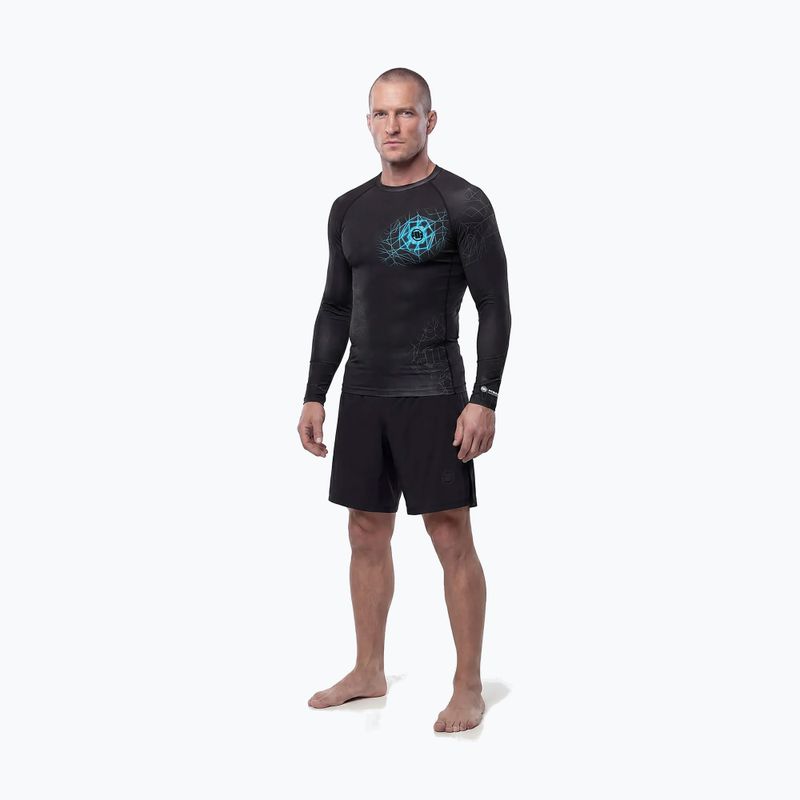Rashguard longsleeve męski Pitbull Ray Rashguard sky blue 2