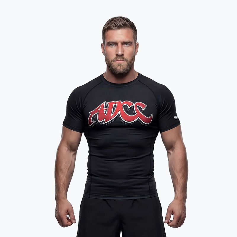 Rashguard męski Pitbull ADCC Rashguard black