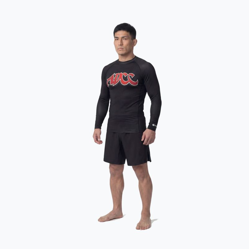 Rashguard longsleeve męski Pitbull ADCC Rashguard black 2