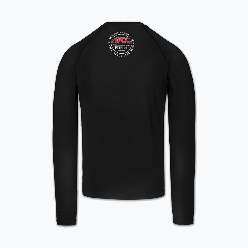 Rashguard longsleeve męski Pitbull ADCC Rashguard black 4