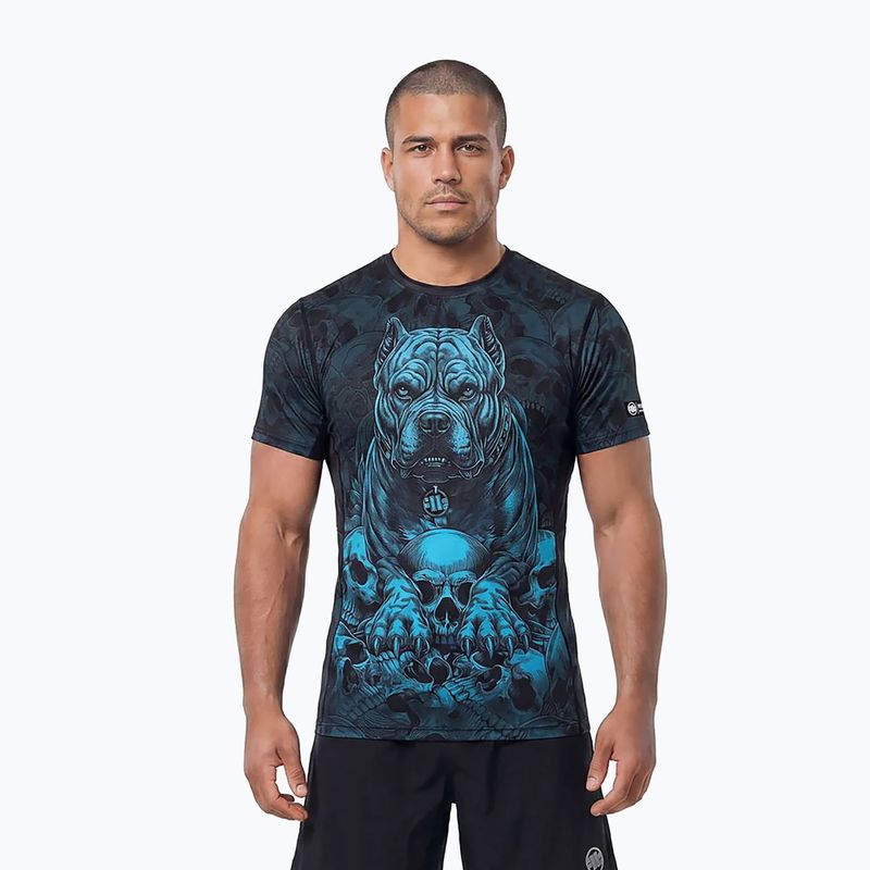Koszulka męska Pitbull Mesh Guardian Angel black