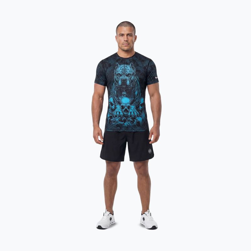 Koszulka męska Pitbull Mesh Guardian Angel black 2