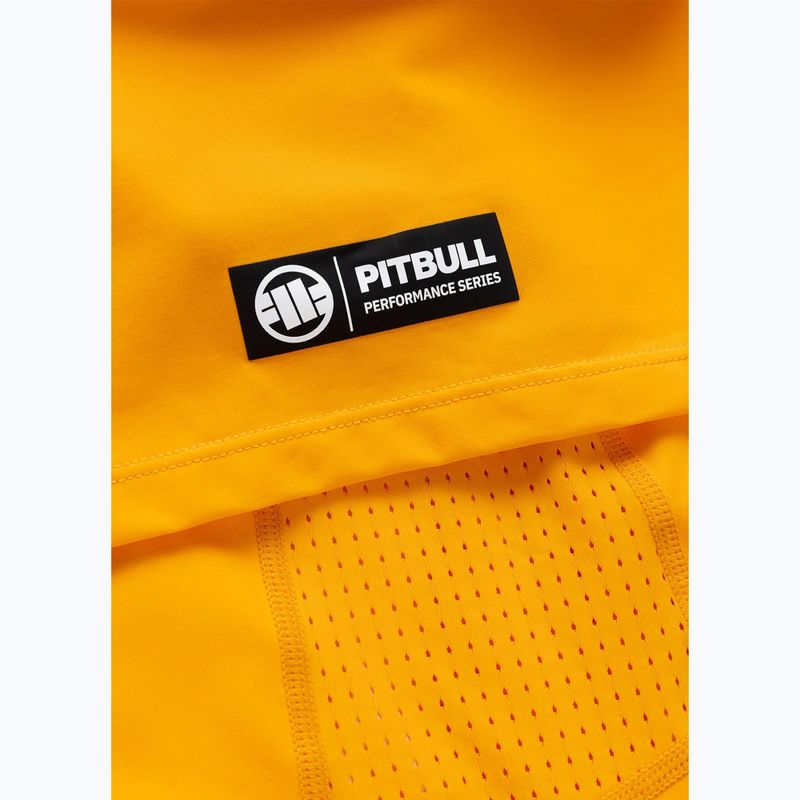 Koszulka męska Pitbull Logo Palms mesh yellow 9