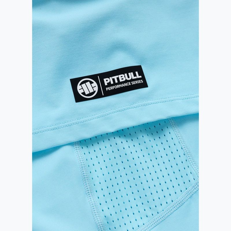 Koszulka męska Pitbull Logo Palms mesh light blue 8