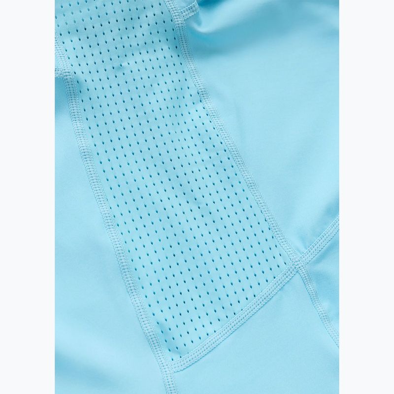 Koszulka męska Pitbull Logo Palms mesh light blue 9