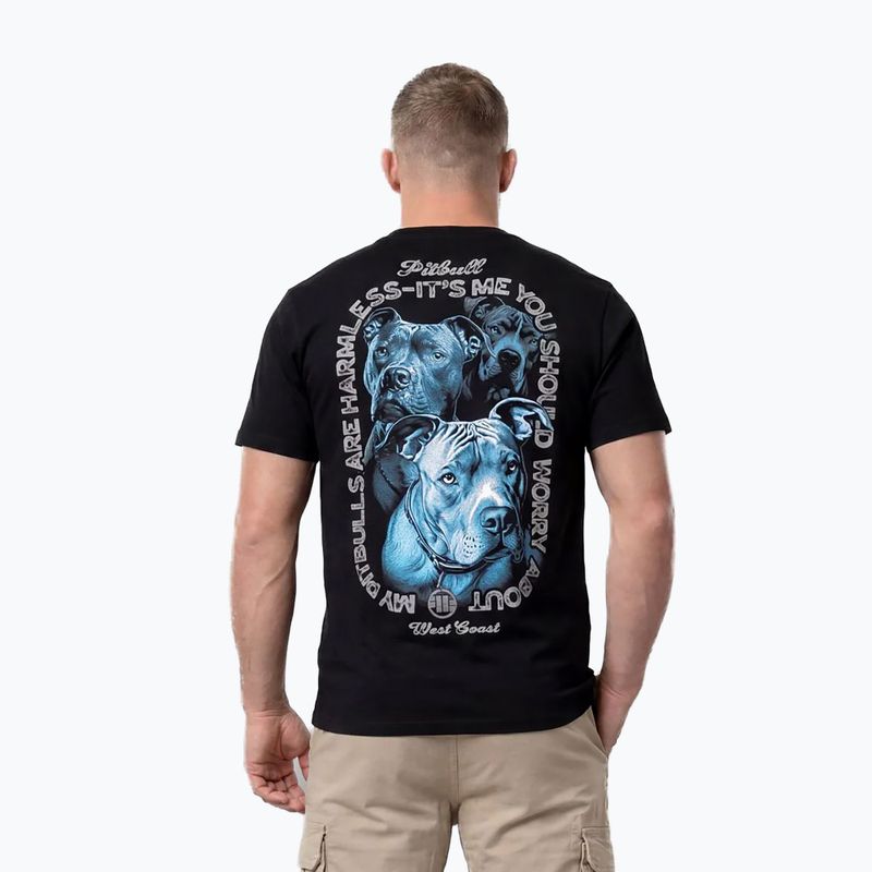 Koszulka męska Pitbull Protector black 3