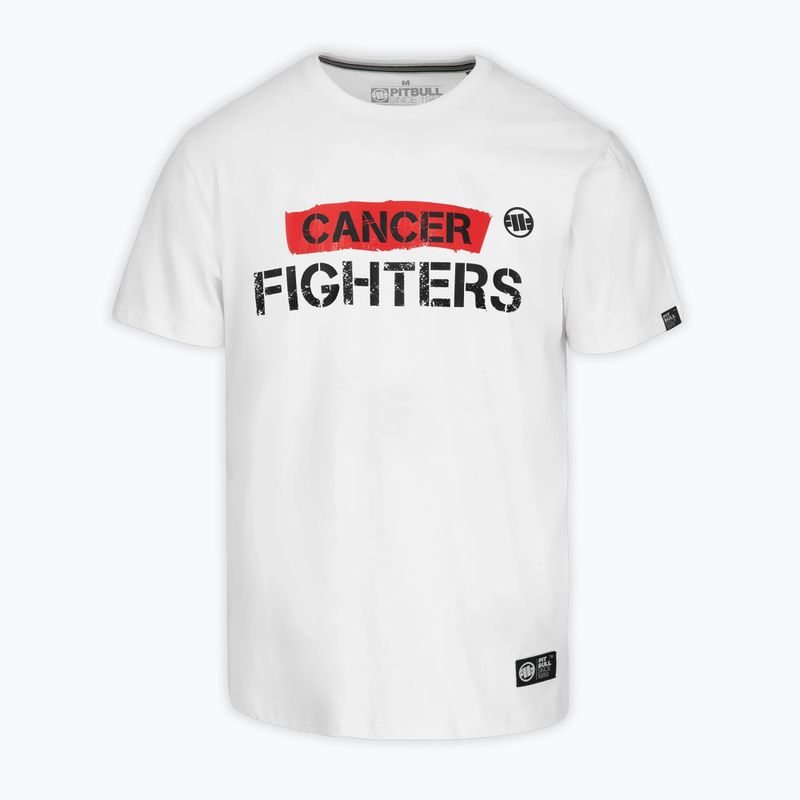 Koszulka męska Pitbull Cancer Fighters white 3