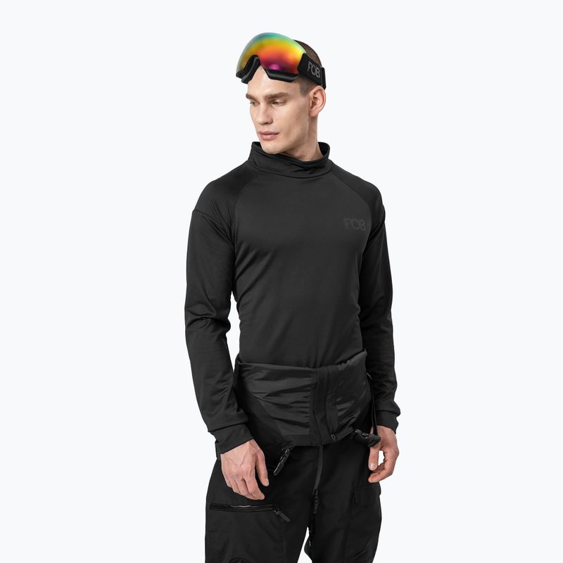 Bluza termoaktywna męska 4F BIMD033 deep black