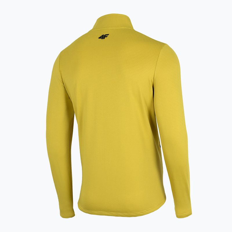 Bluza trekkingowa męska 4F PLM013 lemon 4