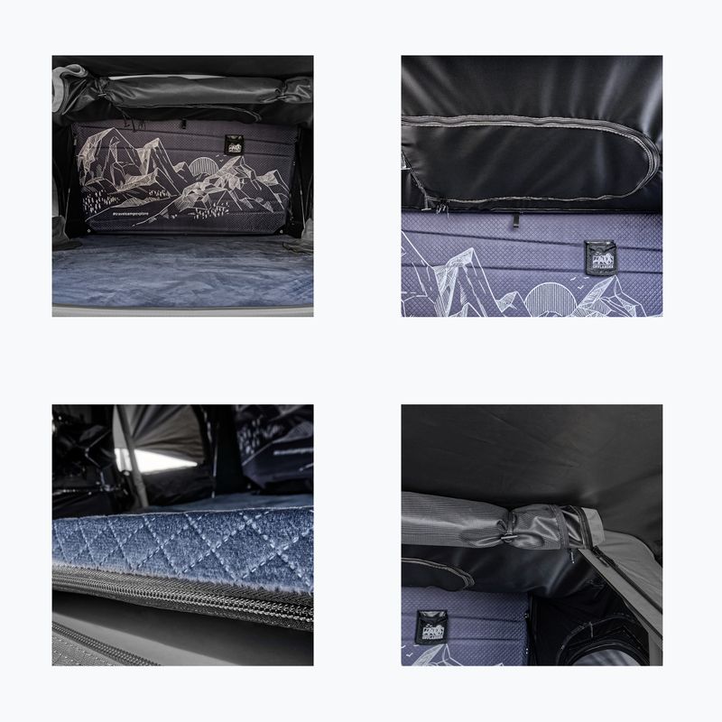 Namiot dachowy 2-osobowy OFFLANDER Fold 2 Wolf gray 8