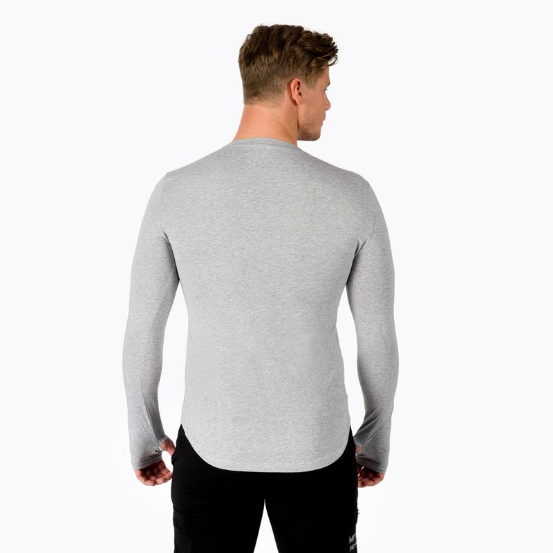Longsleeve męski MITARE K094 PRO jasnoszary 2