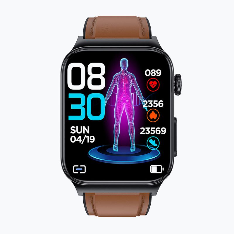 Zegarek Watchmark Cardio One brązowy 2