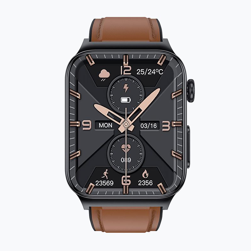 Zegarek Watchmark Cardio One brązowy 3