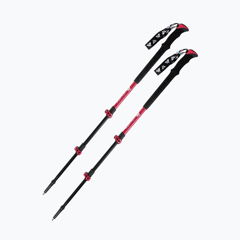 Kije trekkingowe Volven Adevnture Pro red 8
