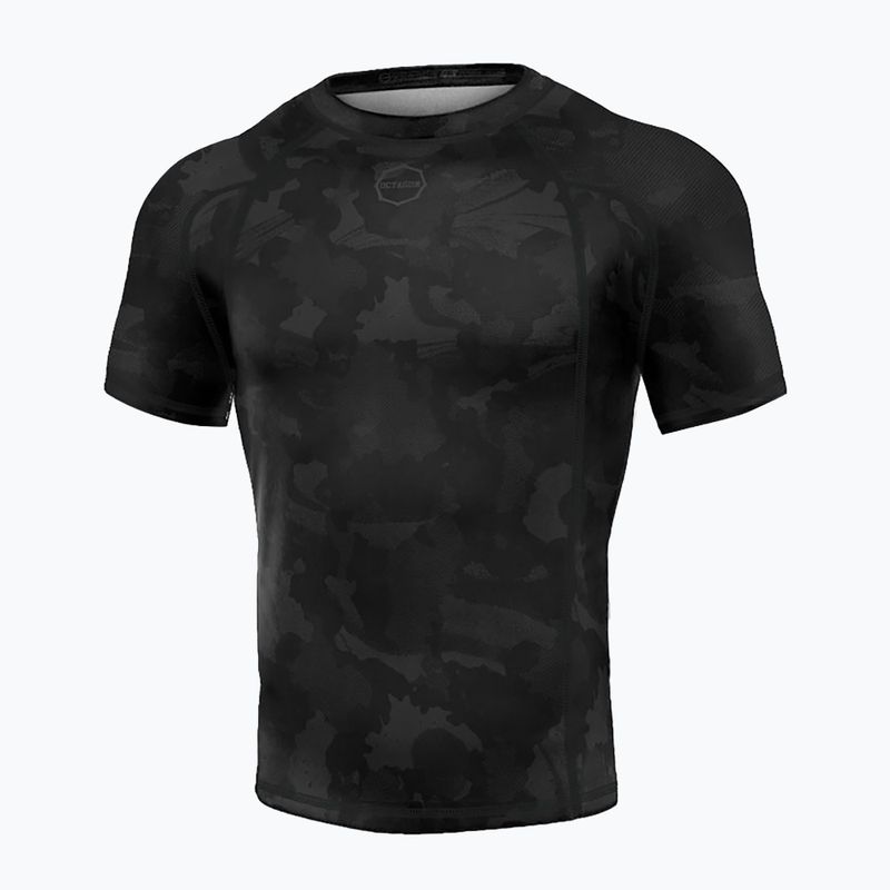 Rashguard męski Octagon Premium Camo Night black