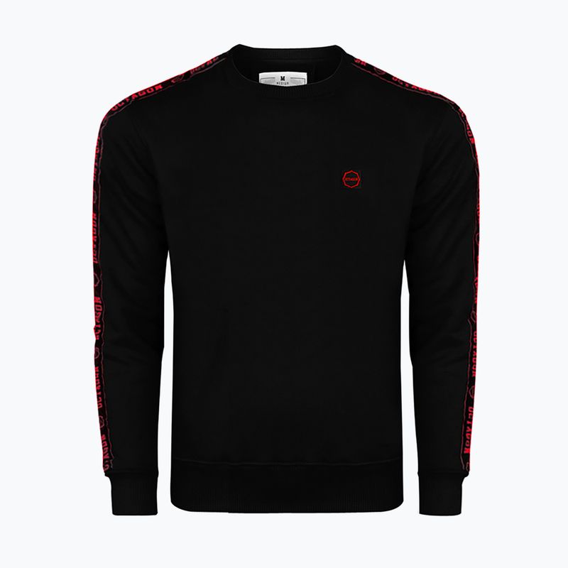 Bluza męska Octagon Stripe black/red