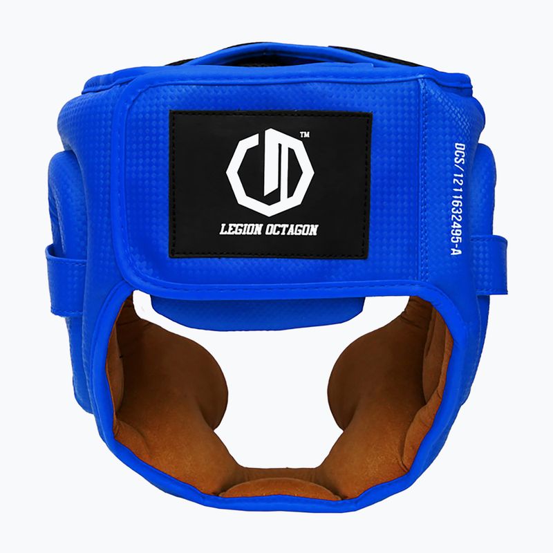 Kask bokserski Octagon Legion Kevlar blue 2