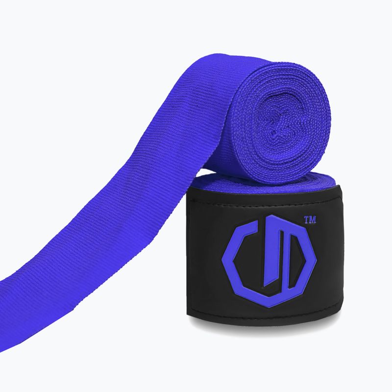 Bandaże bokserskie Octagon Legion Supreme 400 cm dark blue 2