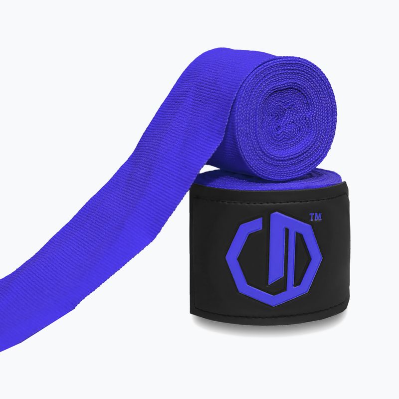 Bandaże bokserskie Octagon Legion Supreme 300 cm dark blue 2