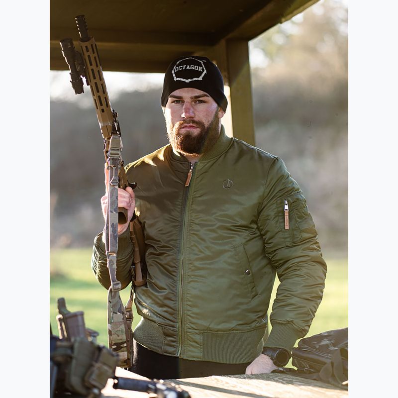 Kurtka zimowa męska Octagon Legion Force army green 9