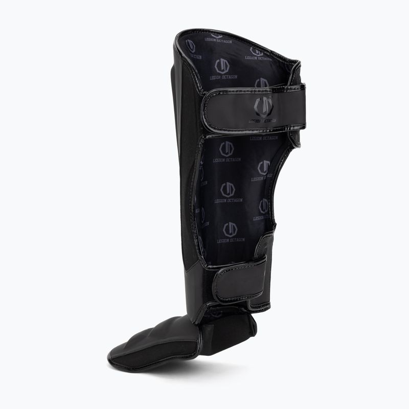 Ochraniacze piszczeli i stóp Octagon Legion Enforcer black 3