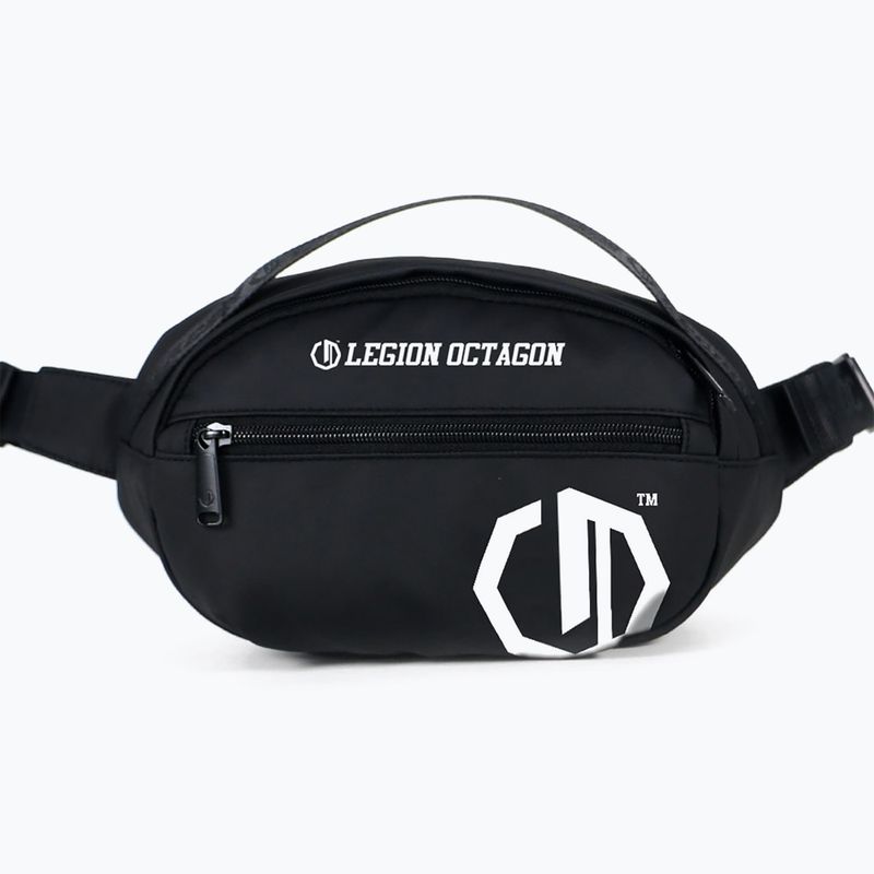 Saszetka nerka Octagon Legion Siena black/white