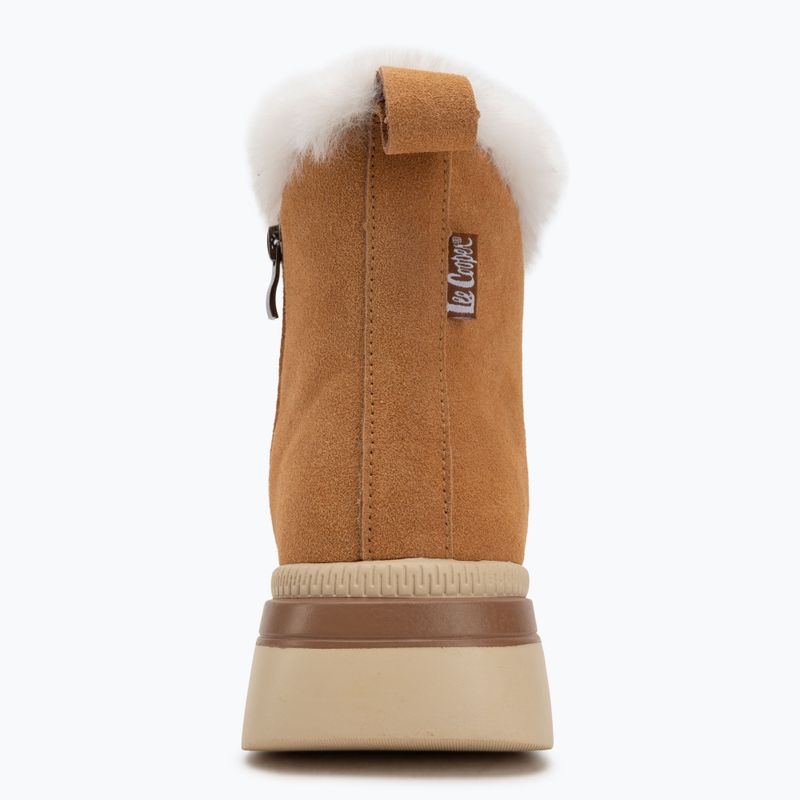 Śniegowce damskie Lee Cooper LCJ-25-01-3738L lt brown 6