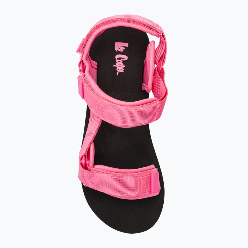 Sandały damskie Lee Cooper LCW-24-05-2750 black/fuxia 5