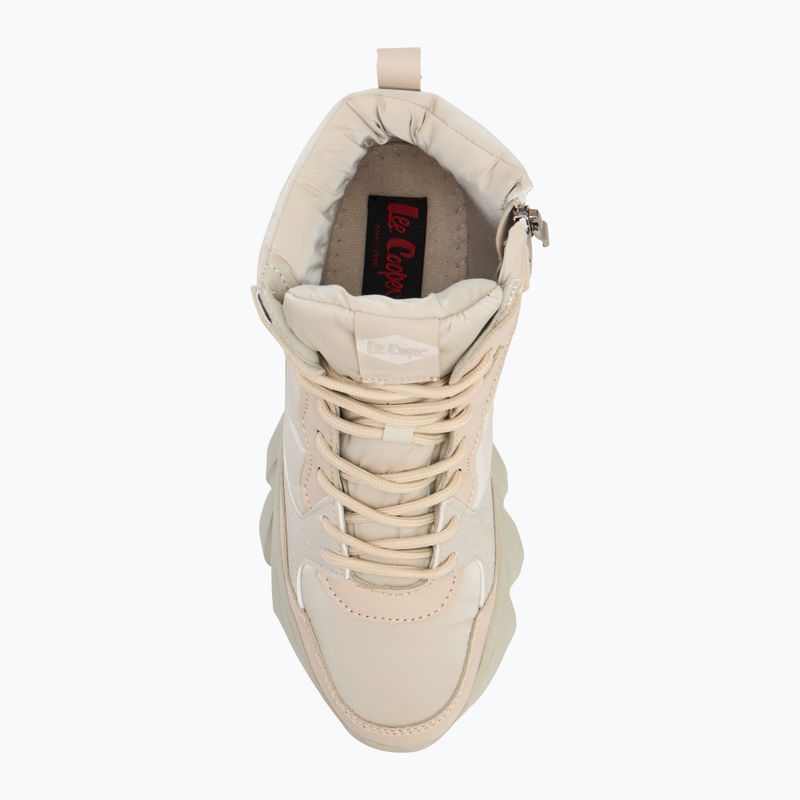 Buty damskie Lee Cooper LCJ-24-47-3155L beige 5