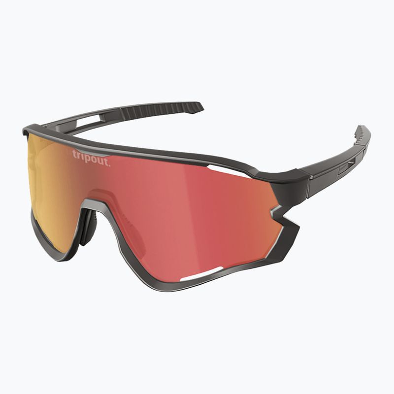 Okulary przeciwsłoneczne Tripout Force black/red axiom 5