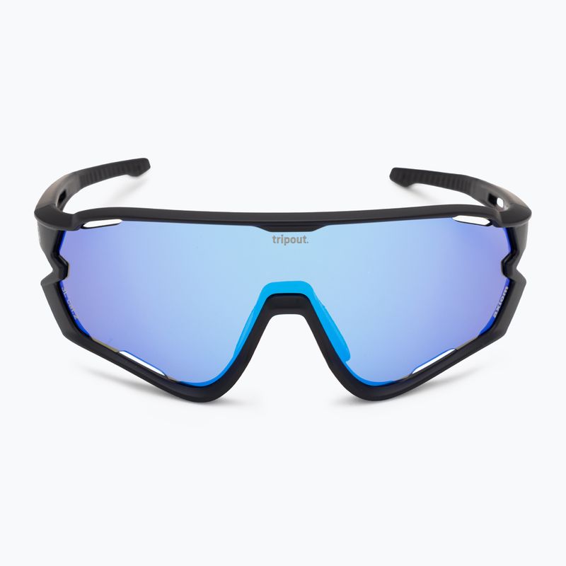 Okulary przeciwsłoneczne Tripout Force black/blue axiom 3