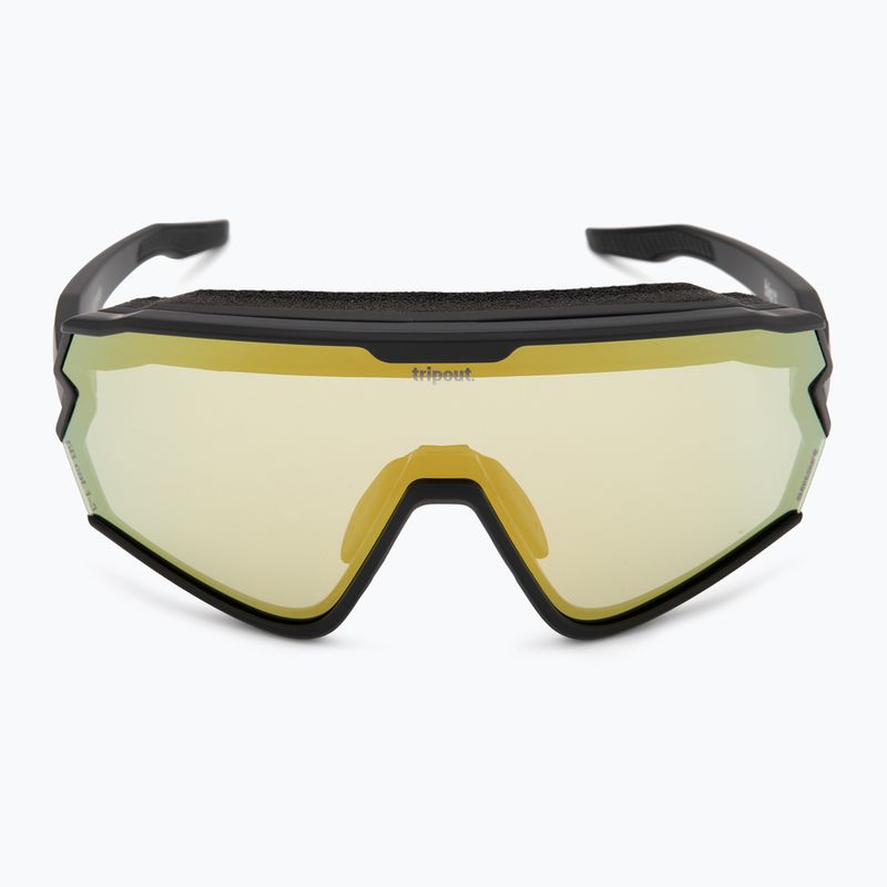 Okulary przeciwsłoneczne Tripout Infinity black/smart gold fotochrom 3