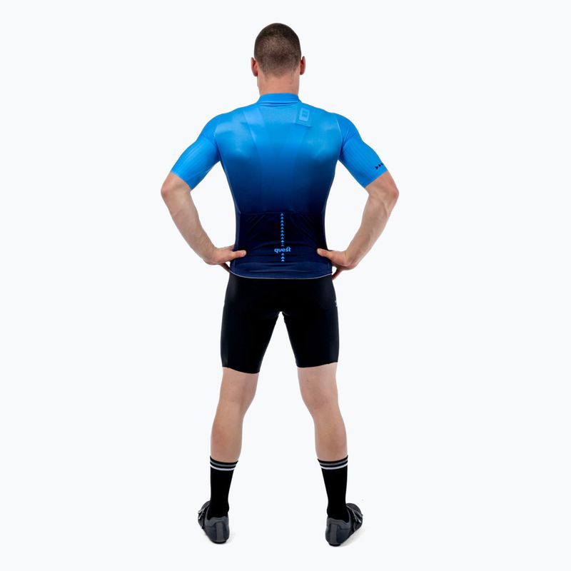 Koszulka rowerowa męska Quest Black Sky 3