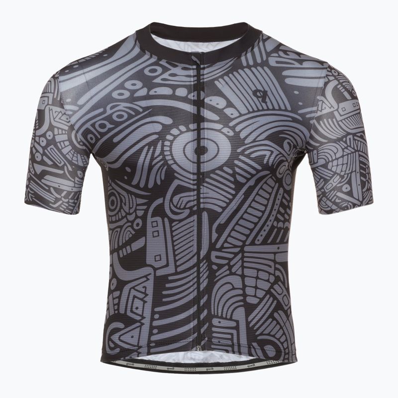 Koszulka rowerowa męska Quest Grey