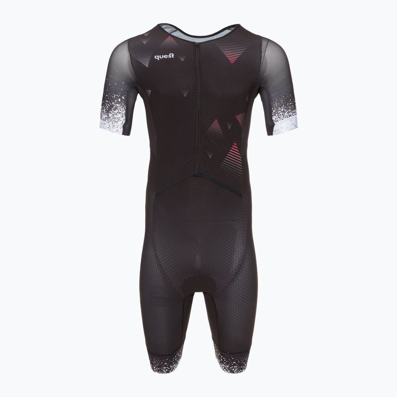 Kombinezon triathlonowy męski Quest AerodynamicX Ultra black