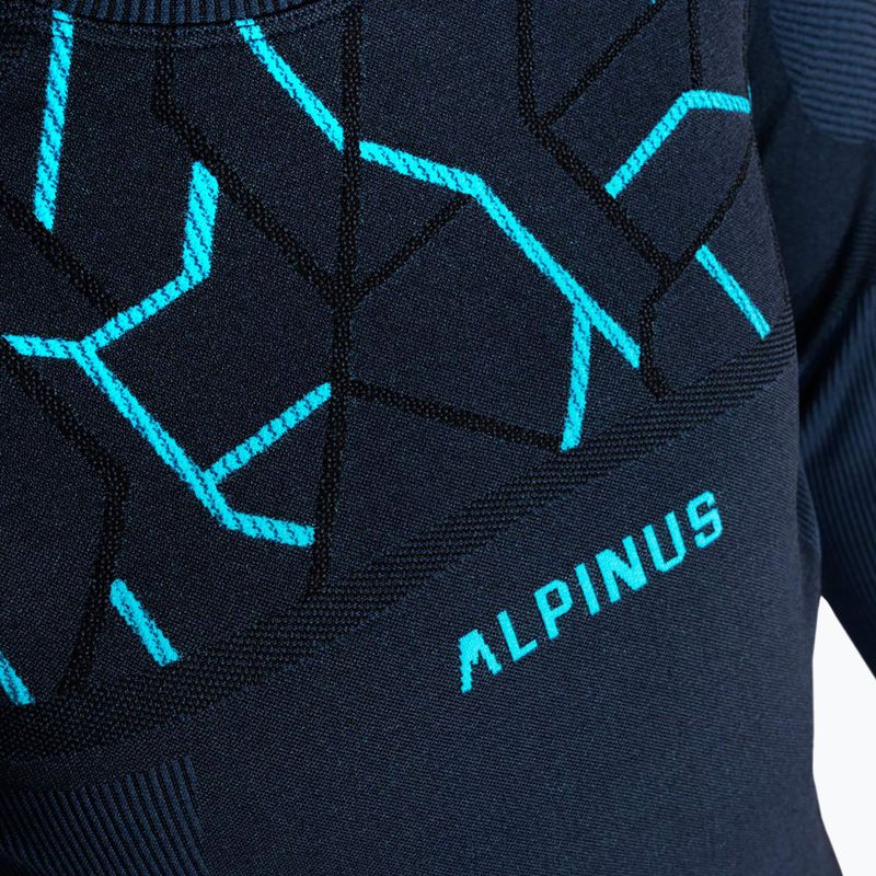 Komplet bielizny termoaktywnej dziecięcej Alpinus Tactical Gausdal grafitowy/niebieski 5