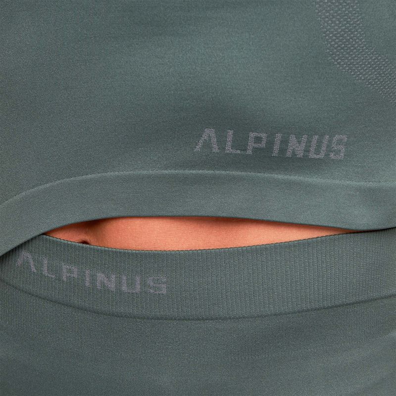 Komplet bielizny termoaktywnej męskiej Alpinus Active Idre zielony 5