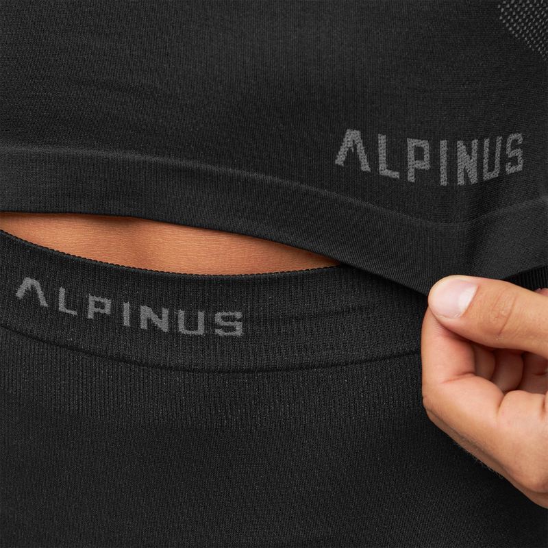 Komplet bielizny termoaktywnej męskiej Alpinus Active Idre czarny 5
