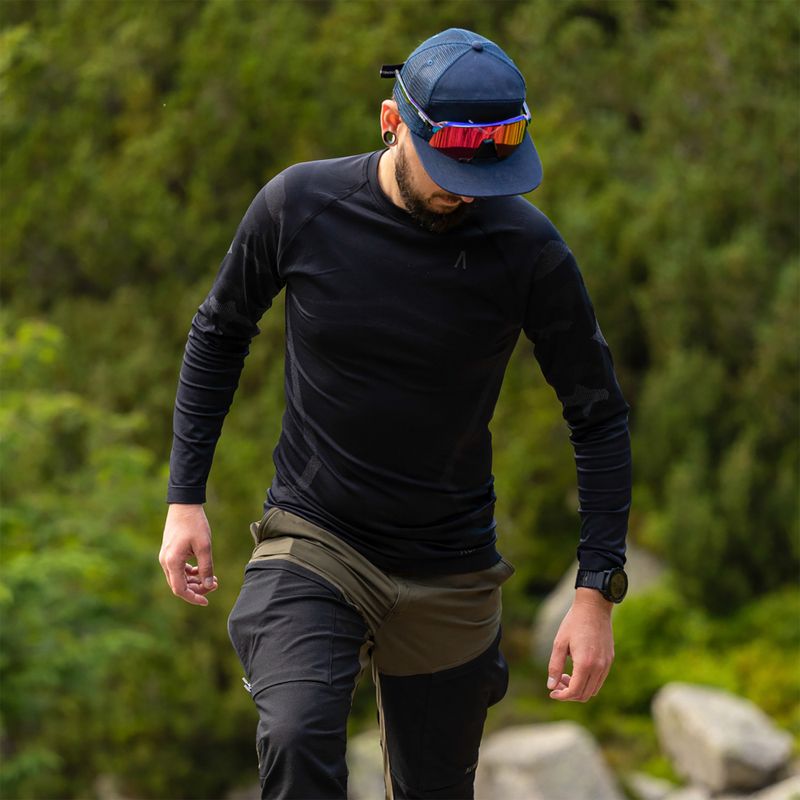 Komplet bielizny termoaktywnej męskiej Alpinus Active Idre czarny 6